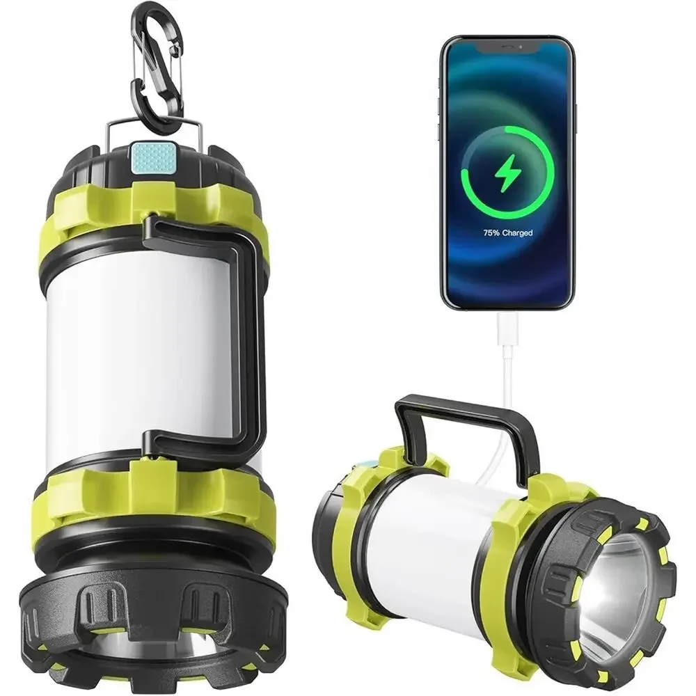 AlpsWolf Camping Lantern Rechargeable Camping Flashlight 4000 Capacity Power ...